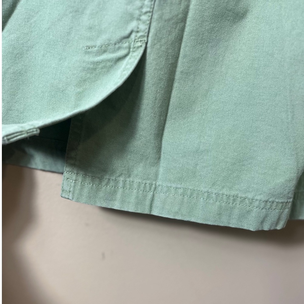 Classic Elements Spanish Olive Cotton Utility Skirt Size 18 Gorpcore Cottagecore - Picture 10 of 10